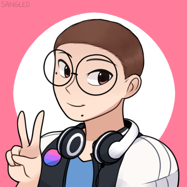 Picrew of Kappa. They are white with a light brown buzz cut